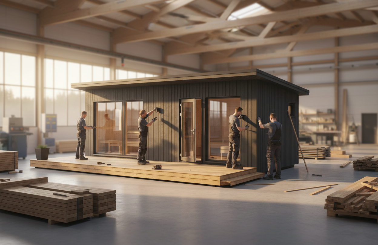 Создаем деревянные бани по современным технологиям